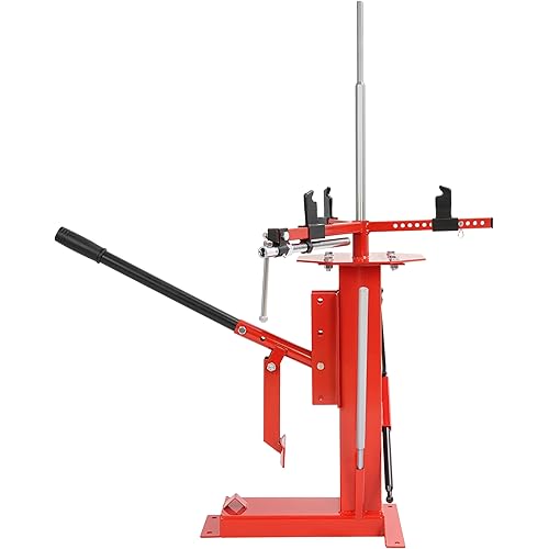 ECOTRIC Multifunctional Manual Tire Changer for 4" to 16.5" Tires, Portable Hand Bead Breaker Adjustable Mount Demount Tool Suitable for Motorcycles, ATVs, Trucks, Go-Karts, Trailers, Bikes Steel