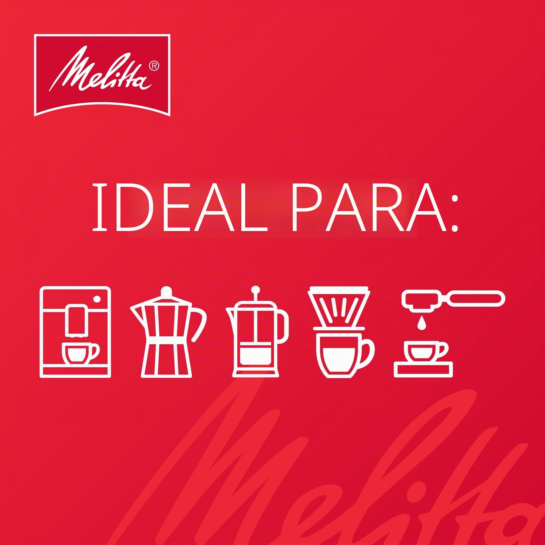 Melitta Bella Crema Cafe la granos (Pack de 8, 8 x 1 kg)