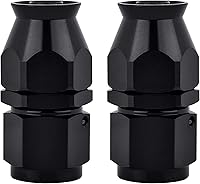 Vista 22 de EVIL ENERGY 6AN PTFE Extremo de Manguera de 90 Grados Negro para Manguera PTFE Solo 2 Piezas