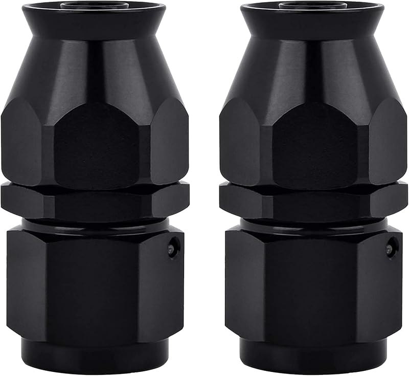 Conector Reto EVIL ENERGY 10AN para Mangueira PTFE – 2 unidades