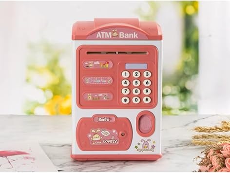 Sevimli Tasarımlı Şifreli Atm Kumbara
