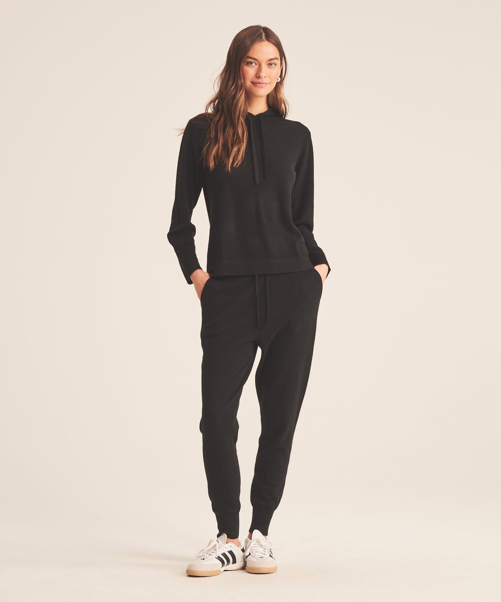 NAADAM The Off-Duty Cashmere Hoodie Pullover Sweater Mujer