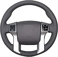 Vista 13 de Funda de volante personalizada para Toyota Tacoma 2012-2023 / Tundra 2014-2021/ 4Runner 2010-2012 2013 2014 2015 2016 2017 2018 2019 2020 2021 2022