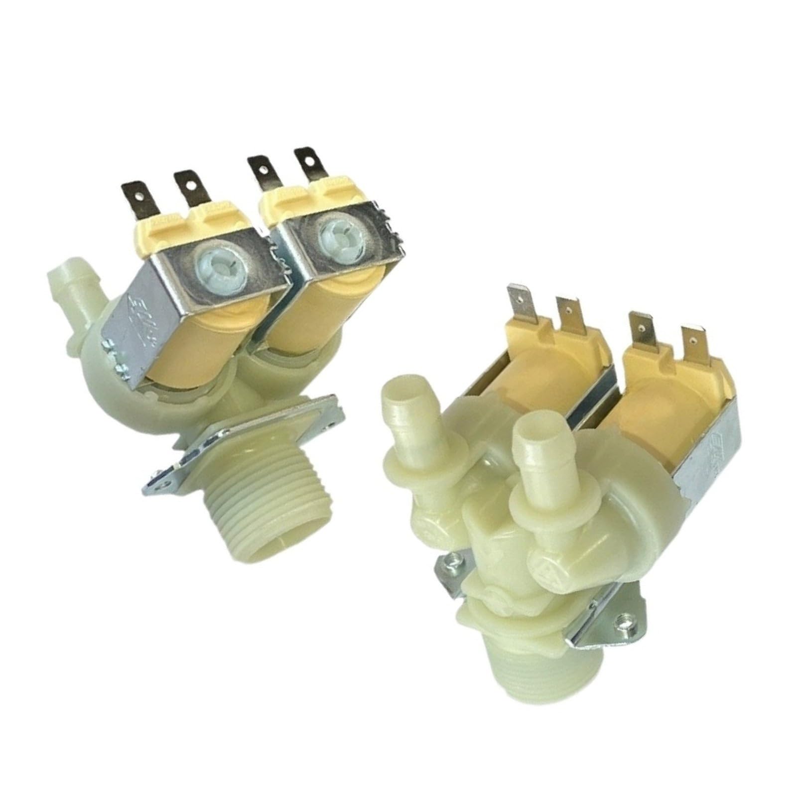 Válvula Solenoide De Entrada De Agua Eléctrica DC62-00024F, Compatible con Samsung, Piezas De Repuesto for Lavadora, Válvula De Agua for Lavadora, Entrada De Lavadora