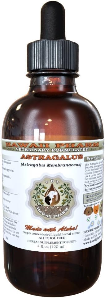 4 oz Organic Alcohol-Free Astragalus Root Extract Low Tox