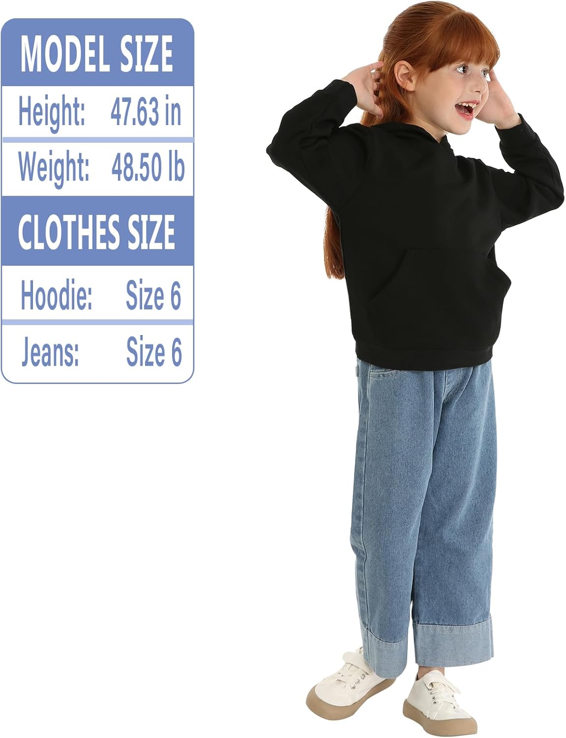 LittleSpring Boys Girls Sweatshirt Hoodies Long Sleeve Jersey Pullover - Image 6
