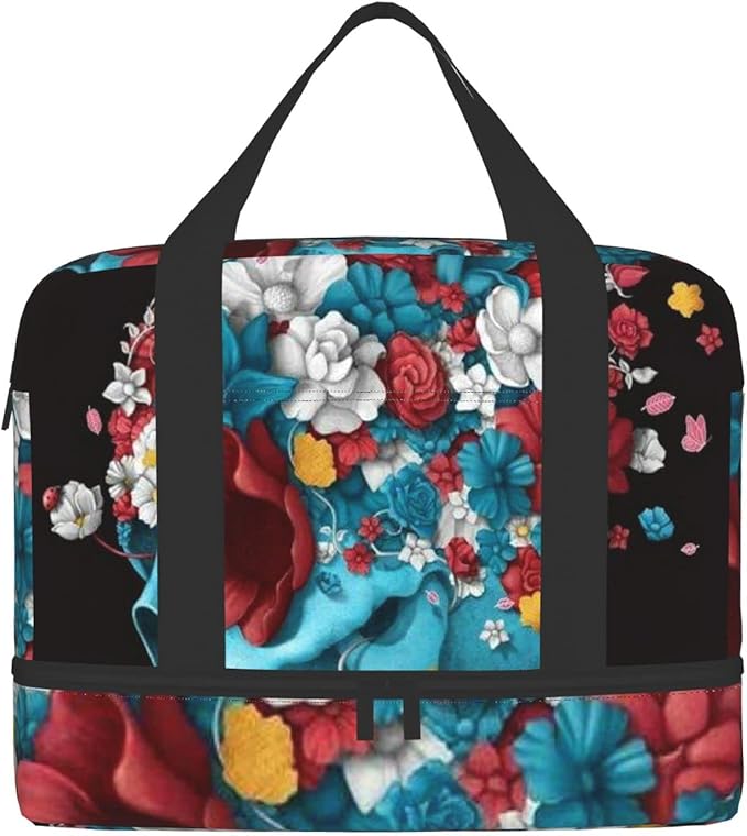 Amazon デザイン名プリントコンパートメントスポーツバッグ スポーツジムバッグ メンズおよびレディースジムバッグ シューズ バッグ