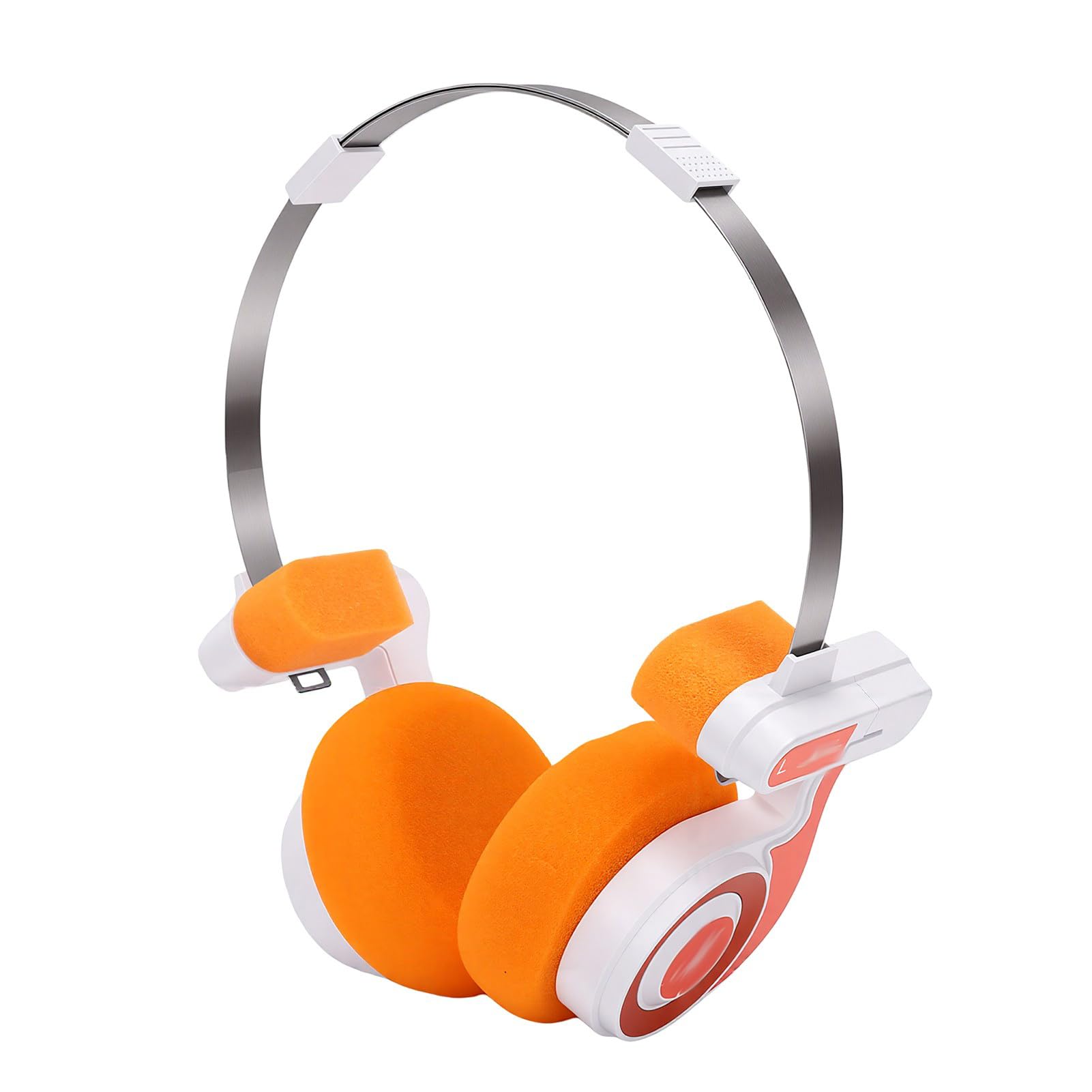 Auricolari Sportivi con Bassi Profondi e Suono Chiaro Durata della Batteria di 20 Ore per Stile di Attivo Leggeri e Regolabili (ORANGE)