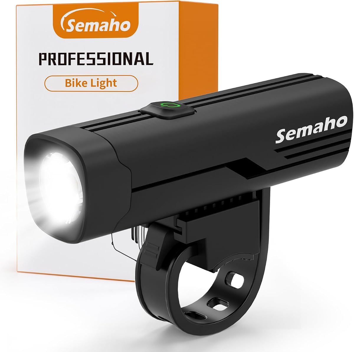 Luces de bicicleta para conducción nocturna, luz de bicicleta recargable delantera y trasera, IP66 impermeable, juego de luces traseras de faros delanteros de 4+6 modos para seguridad en desplazamientos urbanos