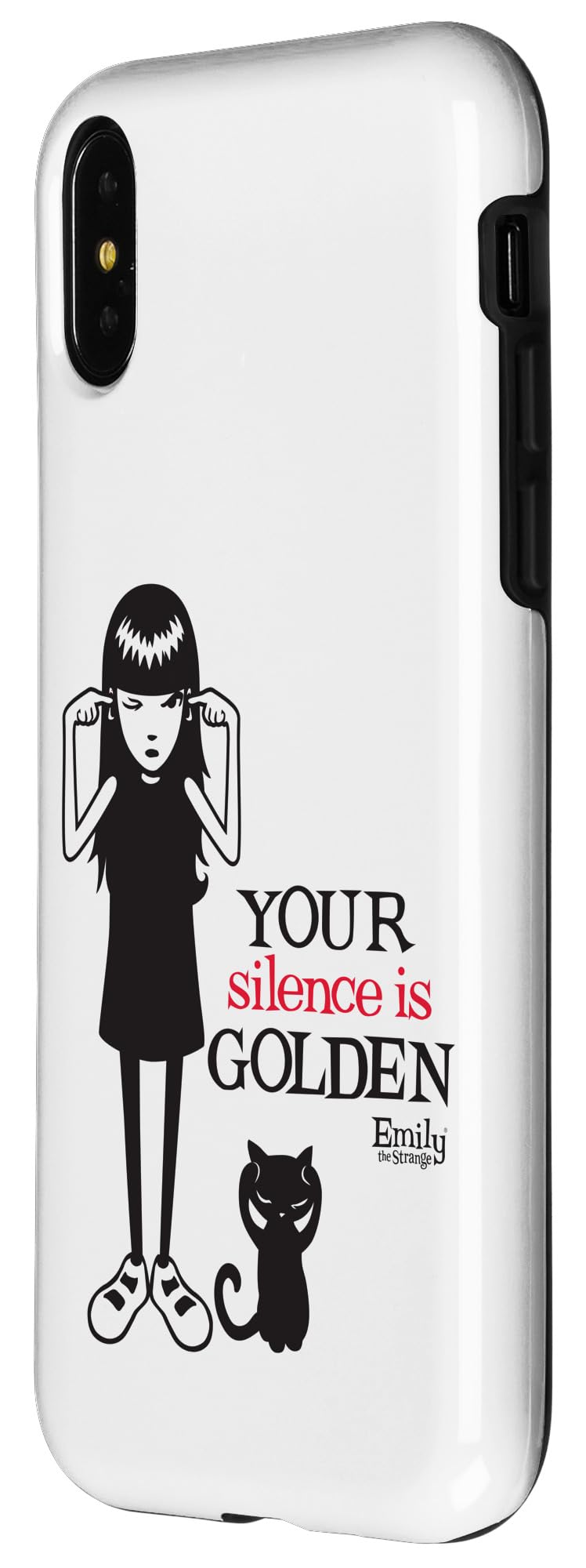 Amazon.com: Emily The Strange Your Silence Is Golden Case for