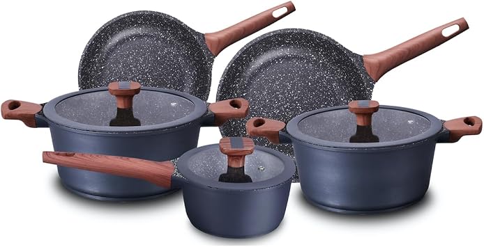 Conjunto Panelas 5 Peças MTA Titanium Cerâmic-Flon - 8460
