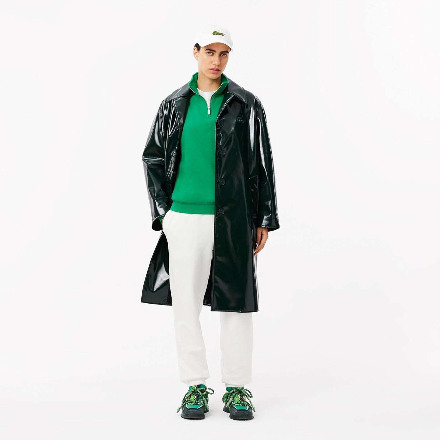 Lacoste Unisex-Adult Crocodile Badge Twill Cap