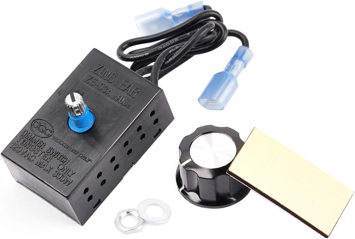Rheostat Variable Speed Control for Gas Fireplace Fan, Fan Kit, Wood Stove Fan, Fan Controller for Various Fireplace Blower Kits