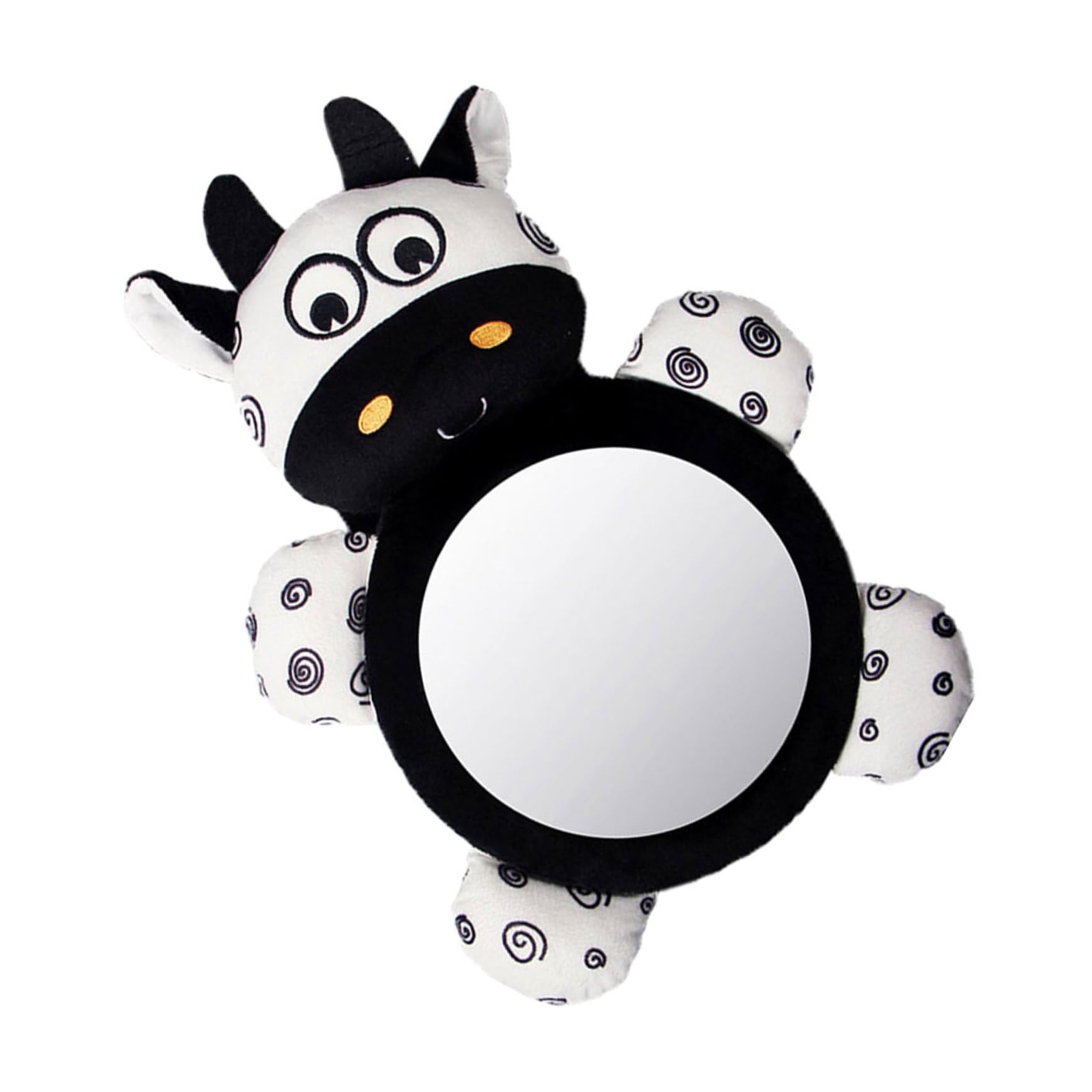Toyvian 2 Pezzi Specchietto Retrovisore Specchietto Retrovisore Specchio Per Acrilico Nero