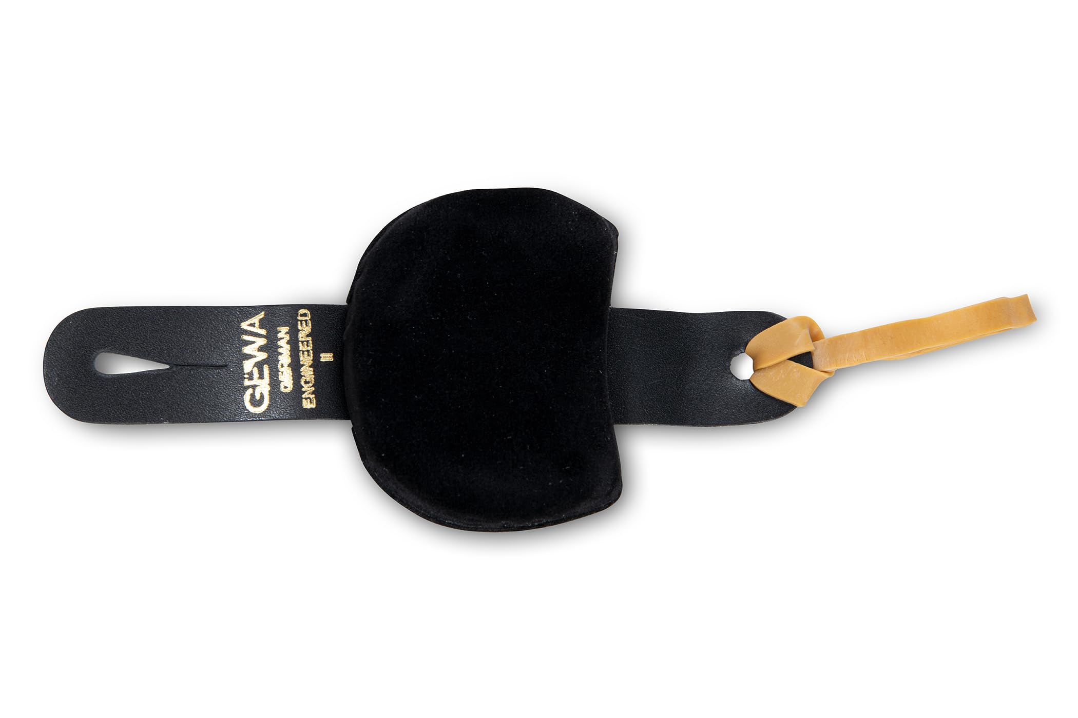 Coussin d’épaule GEWA Modèle II - Moyen - coussinet d’épaule confortable pour violon/alto - Insert en mousse élastique - Taille : 5,5 x 7 cm - Épaisseur : 2 cm – noir