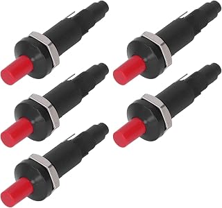 Tgoon Piezo Igniter, capa de polipropileno, 5 peças, isqueiro de cozinha, 1 saída, 2 faíscas, resistente a altas temperaturas, durável para cozinhar
