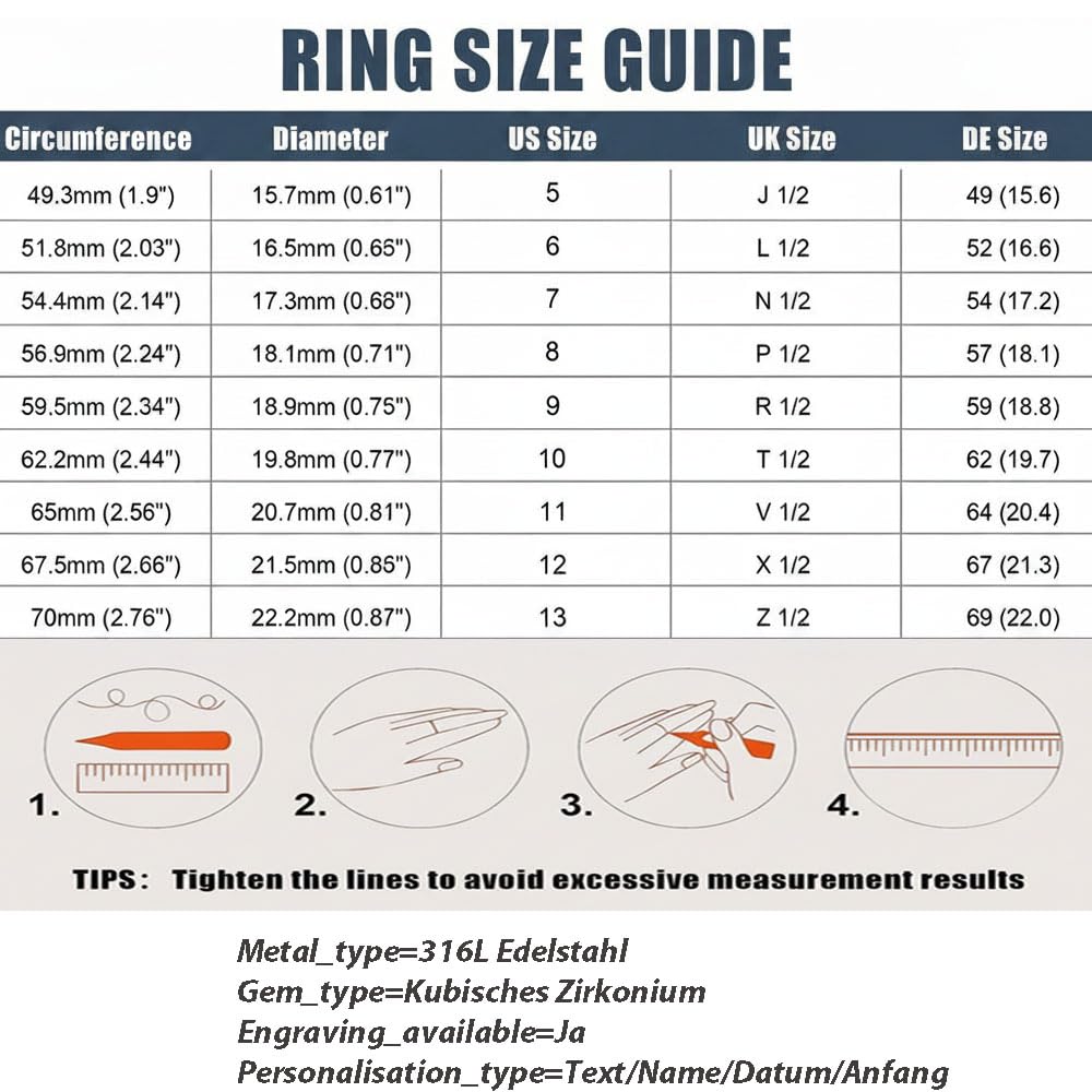 Paar Ringe mit Gravur Eheringe Partnerringe Verlobungsringe für Frauen Wolfram Herren Schwarz Rot Zirkonia Ring Personalisierter Wolfram Ring Größe 49-70