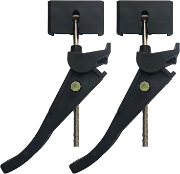 Replacement Parts with T-Bolts Rear Clamp, Front Clamp for Hard Tri-Fold Tonneau Cover - 2pcs
