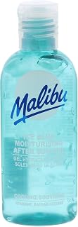 Malibu After Sun Gel 3.4 fl oz – Cooling, Soothing Aloe Vera Gel for Sunburn Relief – Ice Blue Moisturizer – Hydrating, Non-Greasy, Fast Absorbing After Sun Skincare for Face & Body