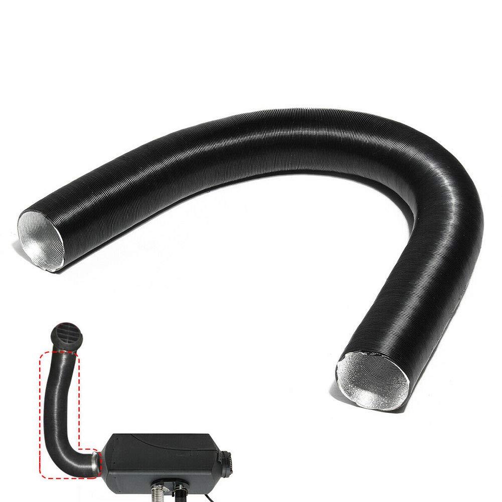 Kisbeibi Warm Heater Duct Pipe Car Air Ducting Hose Vent, Aluminum Foil Heater Hot & Cold Air Ducting(size:60mm)