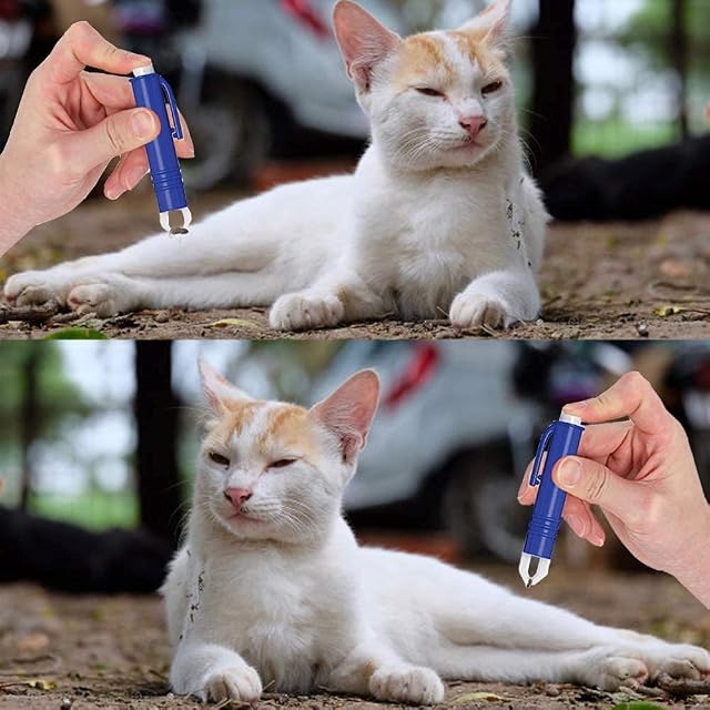 Foto 5 de 6 de PKQTOP Juego de quitagarrapatas para Perros y Gatos, Juego de 3 Unidades