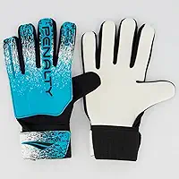 Luva de Goleiro Penalty Adulto Delta 1 Para Todos os Pisos Cor:Azul+Branco;Tamanho:9;Gênero:Unissex