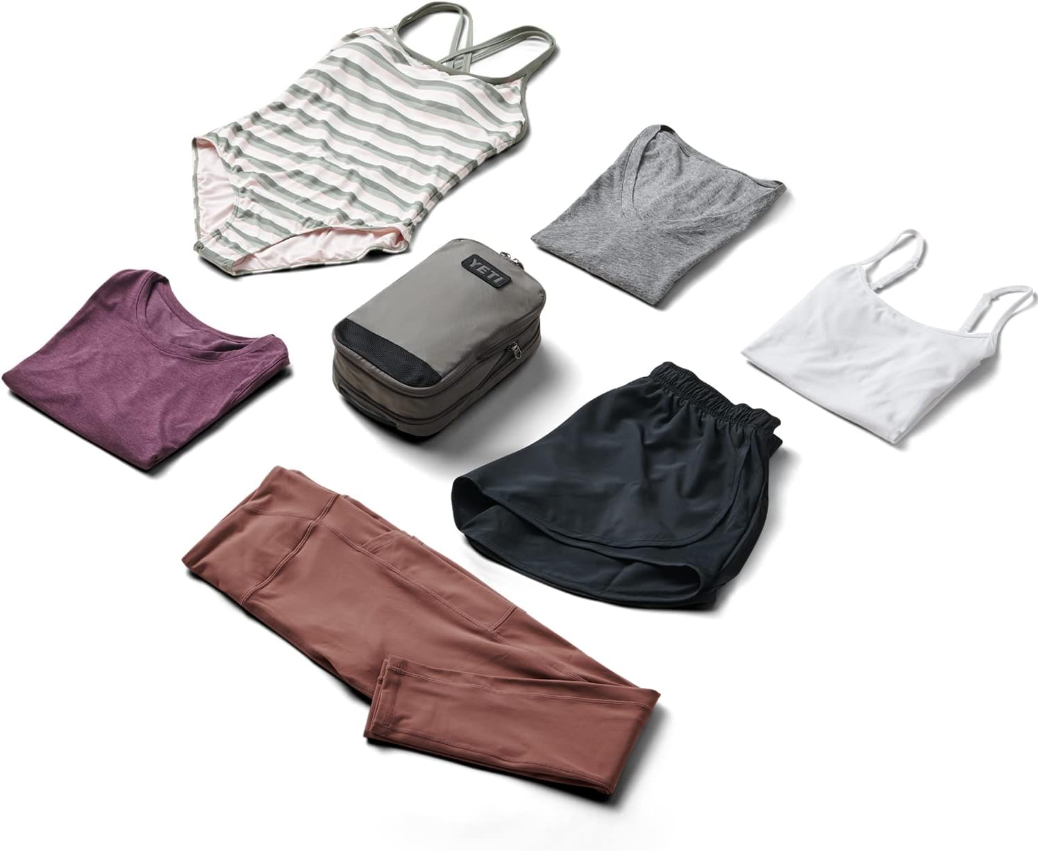 YETI Crossroads Packing Cube for YETI Bags, Duffels, and Luggage, Gray, Medium - Image 4