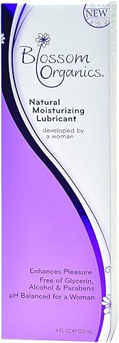 Blossom Organics Lubricante Personal - 4 fl oz paquete de 2