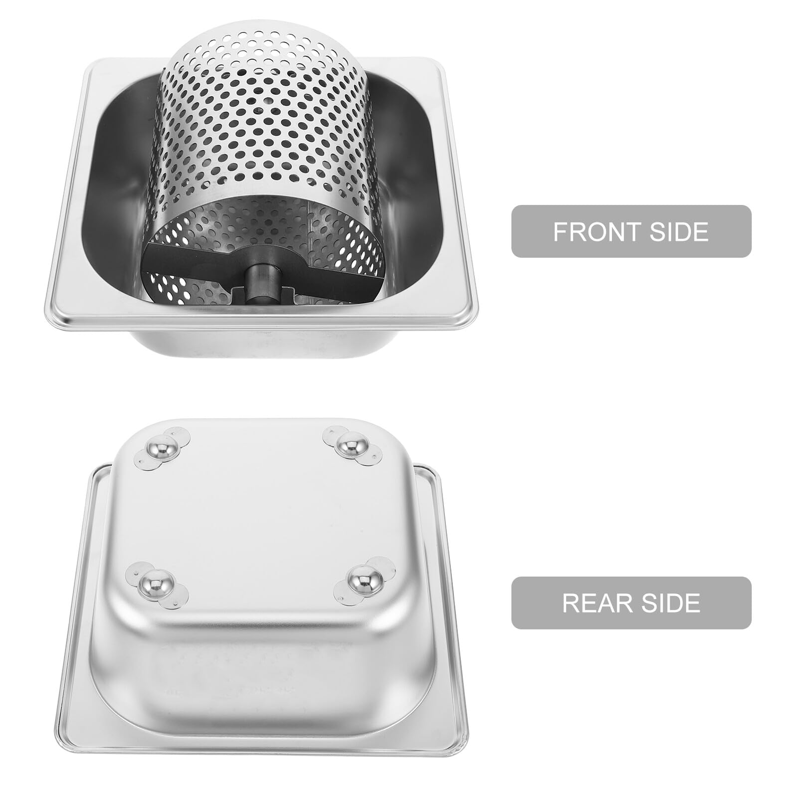 Arricciaburro Acciaio Inossidabile Design Ergonomico, Rullo Multifunzione per Crema e Dolci per Barbecue e Picnic All'aperto