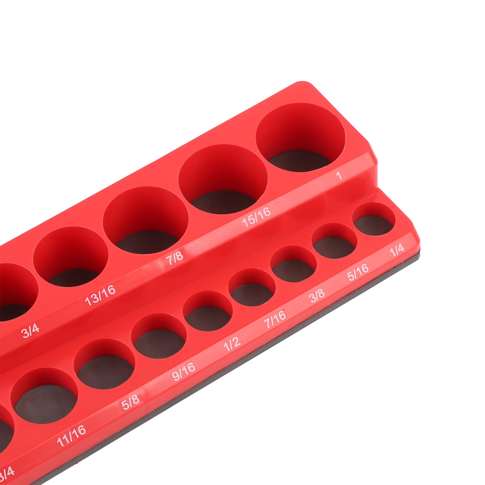 Organizer magnetico per prese elettriche, efficienti vassoi per prese metriche SAE per lavoratori di manutenzione domestica, confezione da 2
