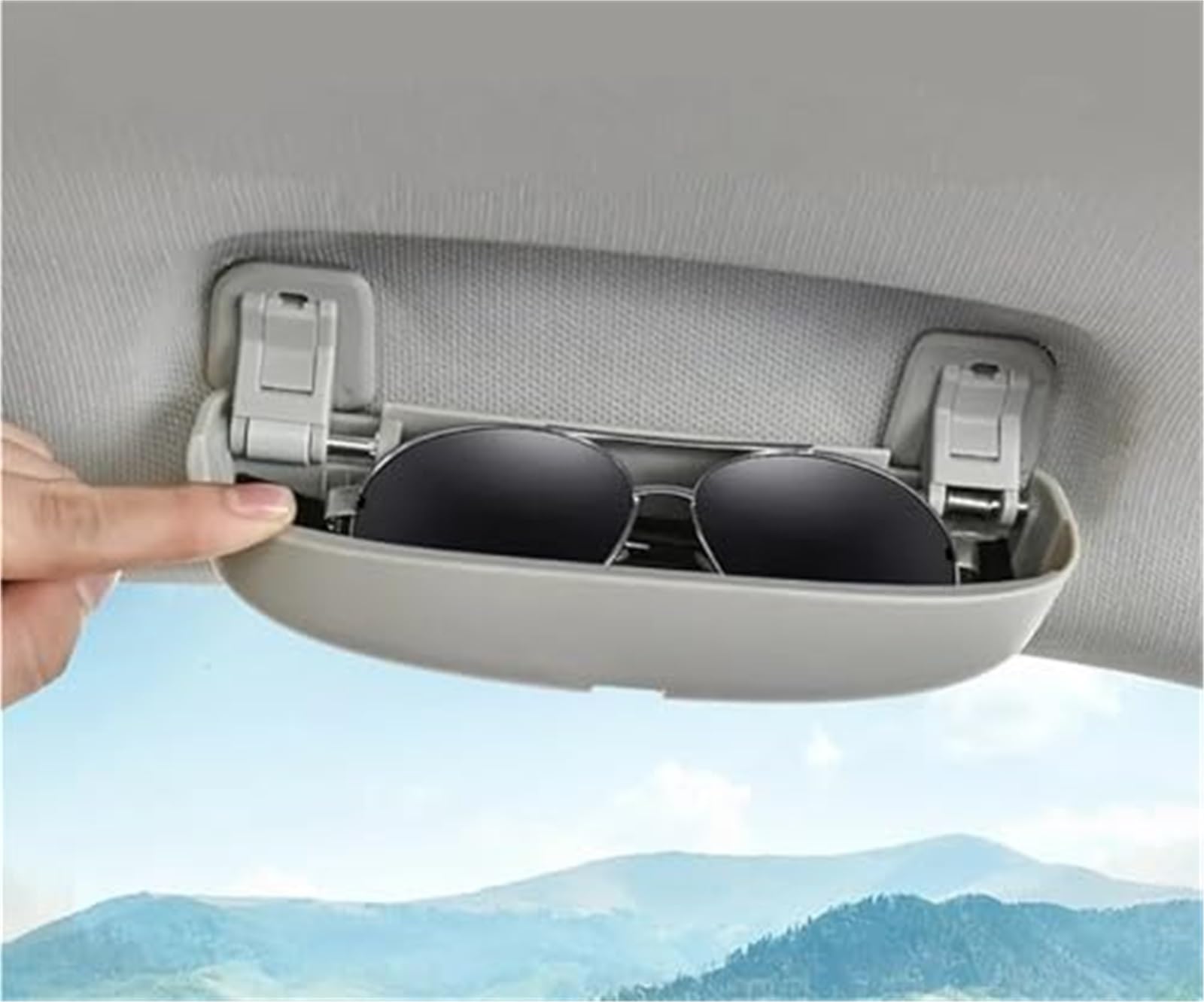 MUEOSI Auto Brillenhalter Für Skoda Octavia 2015-2019 - Sonnenbrillen Aufbewahrung