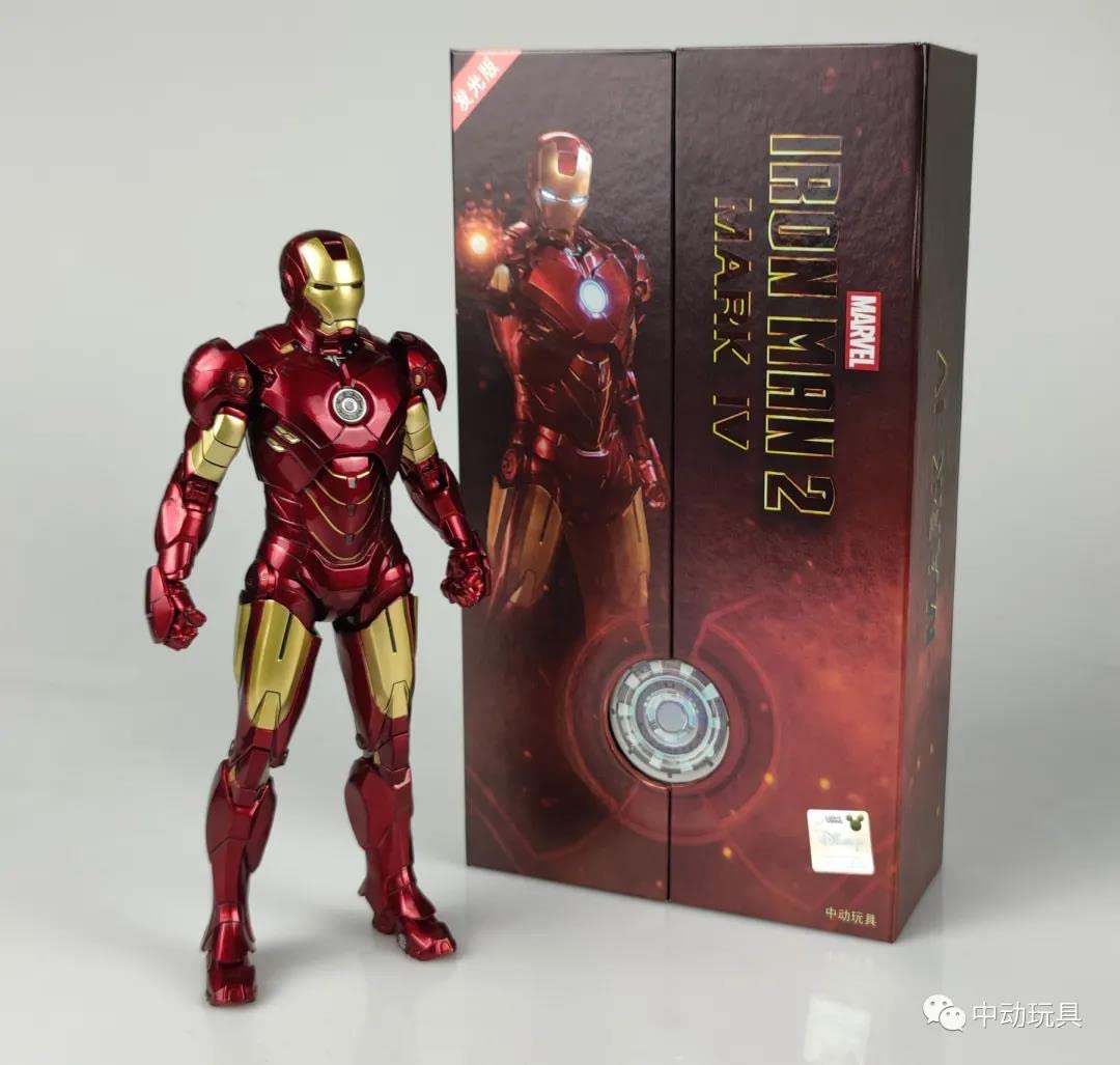 ZD TOYS アイアンマン 発光 Amazon.co.jp: 「愛玩具」ZDTOYS 中動玩具 1/10 MK4 発光版