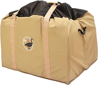 6 Slot Goose Decoy Bag – Fits Full Body Goose Decoys with Bases Attached - Floating Goose Decoys - Shell Goose Decoys - Padded & Adjustable Shoulder Strap – Water & Dirt Drain System – DecoyPro