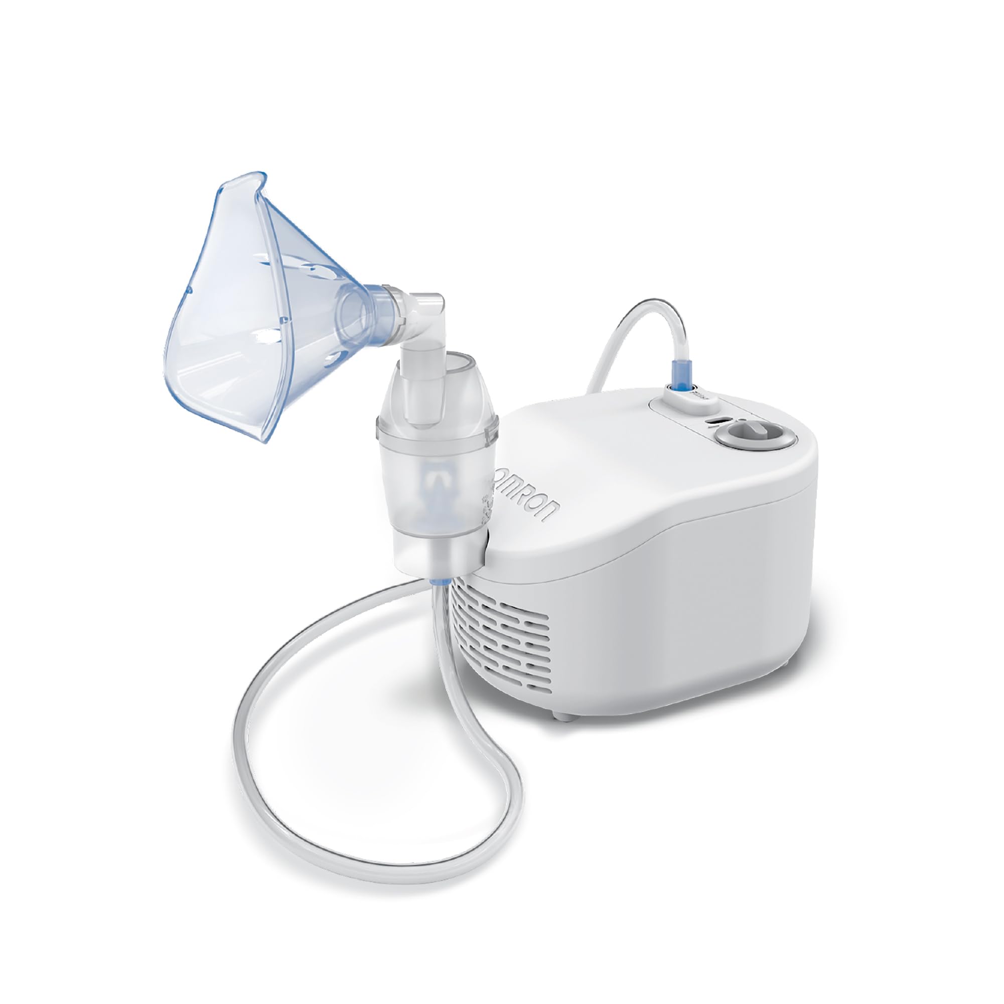 OMRON X101 Nebulizador portátil para adultos y niños. Fácil de usar y limpiar. Nebulizador para el tratamiento efectivo de enfermedades respiratorias como asma, resfriados y alergias