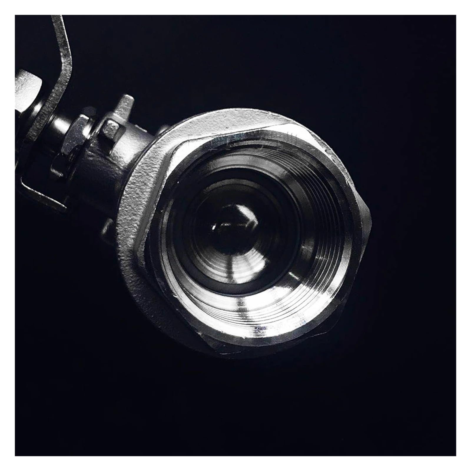 1 Uds 304 válvula de bola 2P acero inoxidable 1/4 3/8 1/2 "3/4" "2" BSP adaptador instalación del interruptor aceite Gas agua rosca macho y hembra(1-1/2")