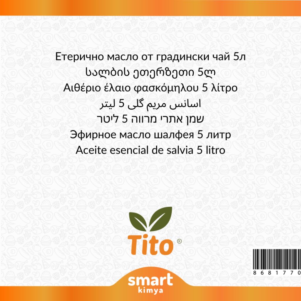 Tito Adaçayı (Acı Elma) Uçucu Yağı 5 lt