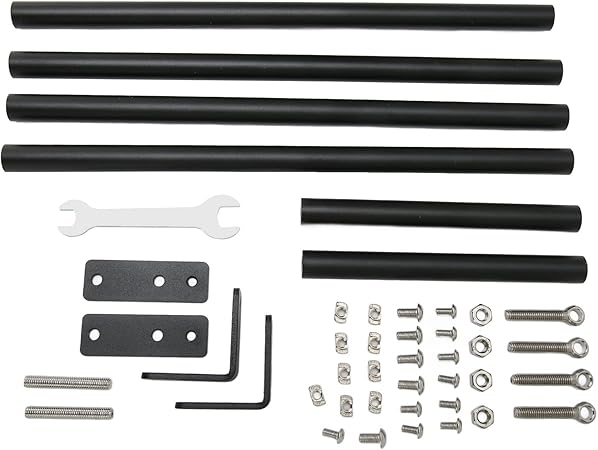 review ciciglow 3D Printer Upgrade Parts Supporting Rod Set, 3D Printer Pull Rod Kit for CR 10 S5, Increase Stability, Easy Installation, no Need to Worry About Frame Movement