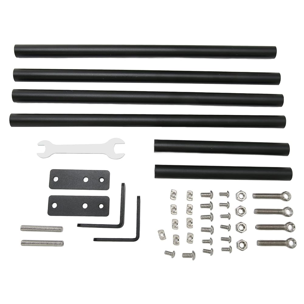 cigemay Kit de tige de support pour imprimante 3D pour CR 10 S5, augmente la stabilité, installation facile, pas besoin de vous soucier du…