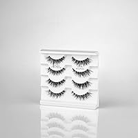 Vista 3 de THE Best 4 Pairs Ardell Demi Wispies Natural Multipack False Eyelashes Fake Eye Lashes