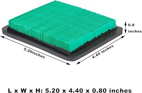 Miniatura 3 de ZLKSKER 5 filtros de aire 17211-ZL8-023, repuesto para Honda Engine GC135 GC160 GC160A GC160LA GC160LE GC190 GC190A GC190LA GCV135 GCV160 GCV160A,