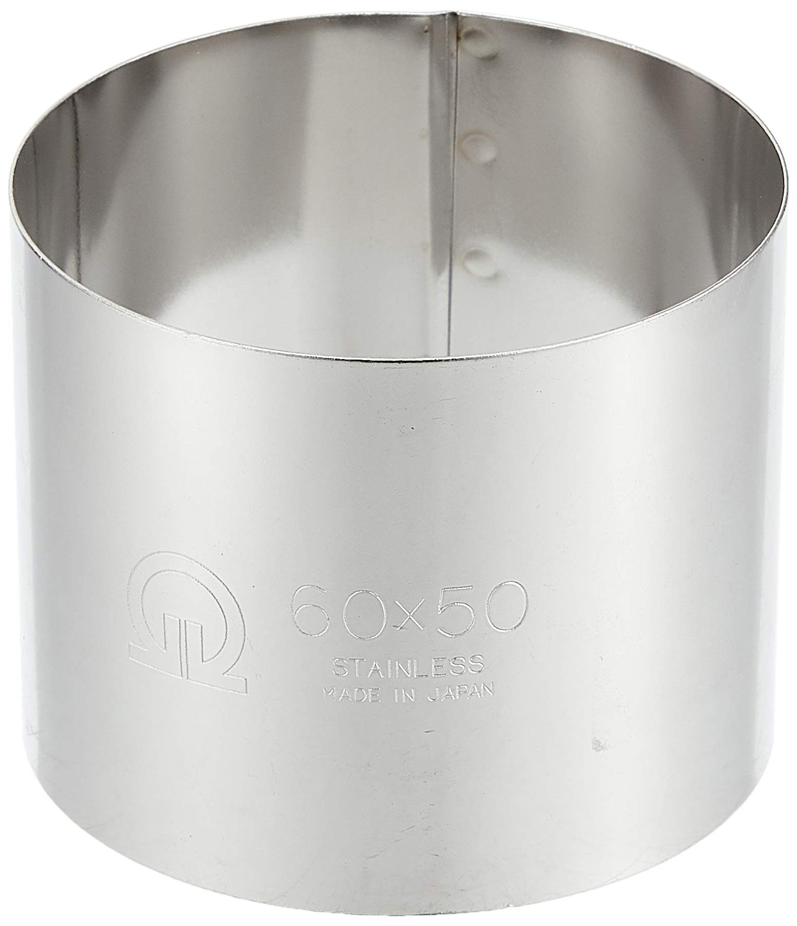 Amazon.co.jp: 遠藤商事 業務用 セルクルリング丸型 φ60×H50mm 18-0