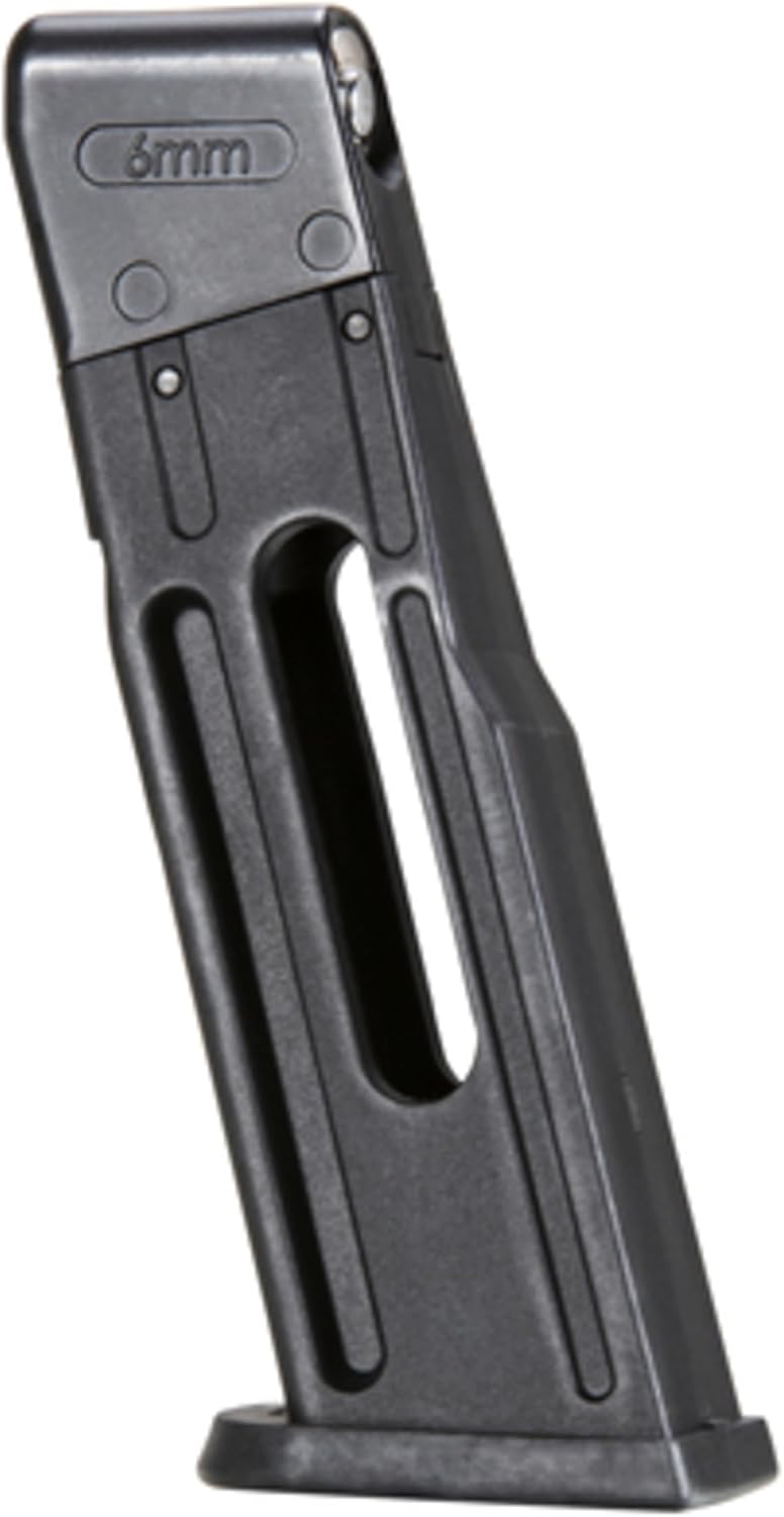 Elite Force unisex adult 16-Round Capacity, Fits USP Standard Action, Plastic Airsoft Magazine, Black, One Size US