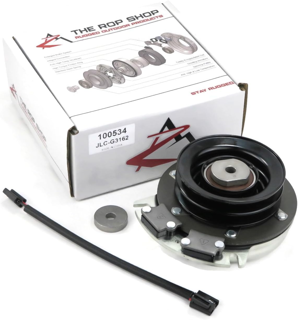 The ROP Shop Electric PTO Clutch for Grasshopper 388767, 388768, 388769, 388771, 604183 Lawn