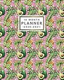  18 Month Planner 2020-2021: Pink Greek Key Daily Organizer & Agenda with Weekly & Monthly Spread Views, Motivational Quotes, To-Do’s, Notes & Vision ... 2020 - July 2021) - Nifty Avocado & Kiwi