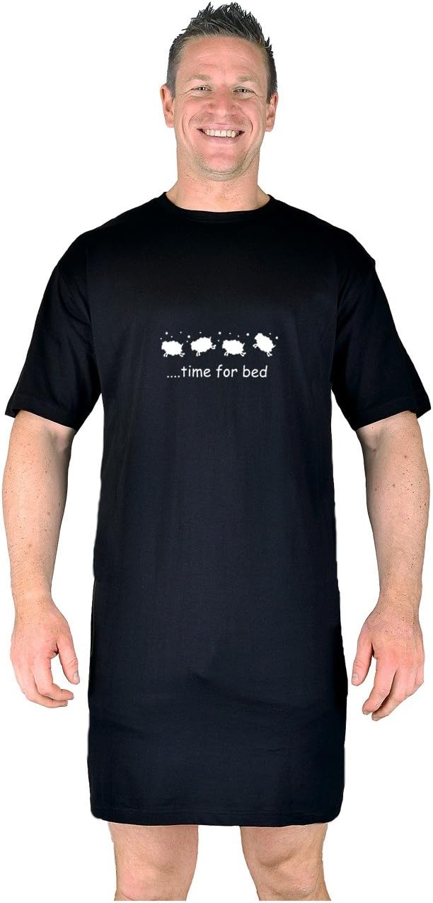 Big Tee Shirt Big Mens Larry Nightshirt M L XL 2XL 3XL 4XL 5XL 6XL 7XL 8XL