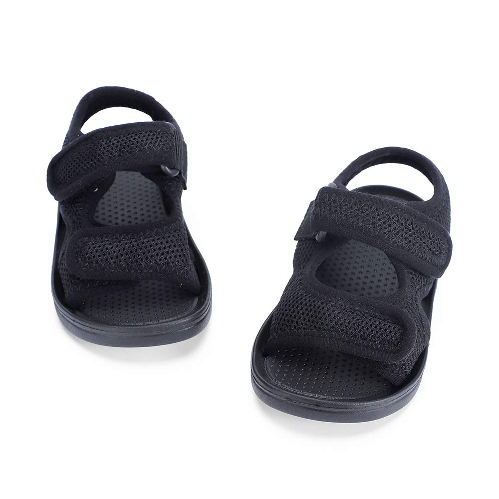 MK MATT KEELY Mixte Enfants Sandales pour Bébé Fille Garçon Bout Ouvert Souple été Plat Marche Beach Outdoor Sport Sandales EU 21-35