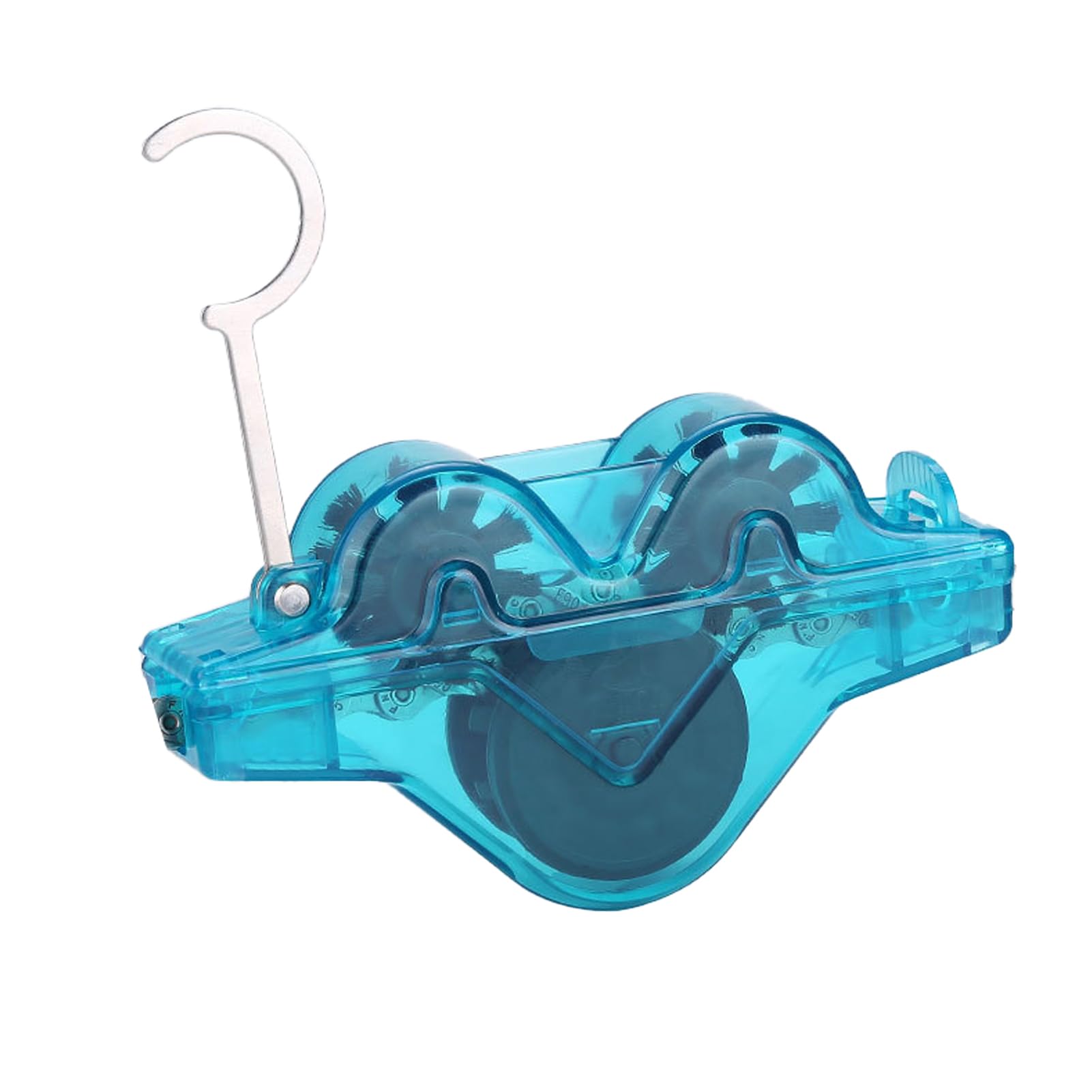 mophrati Fast and Visual Cycle Chain Scrubber Cleans Tool for Immediate Chain Cleaning Results Can Be Used Immediately and Visually Cleaned Cleaner Bicycle, Blue