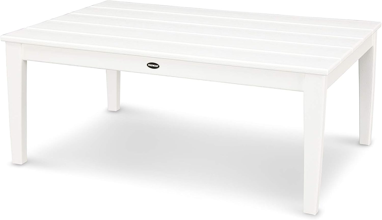 POLYWOOD® Newport 28" x 42" Coffee Table in Sand