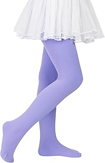 Medias de ballet para niña, elásticas, antideslizantes