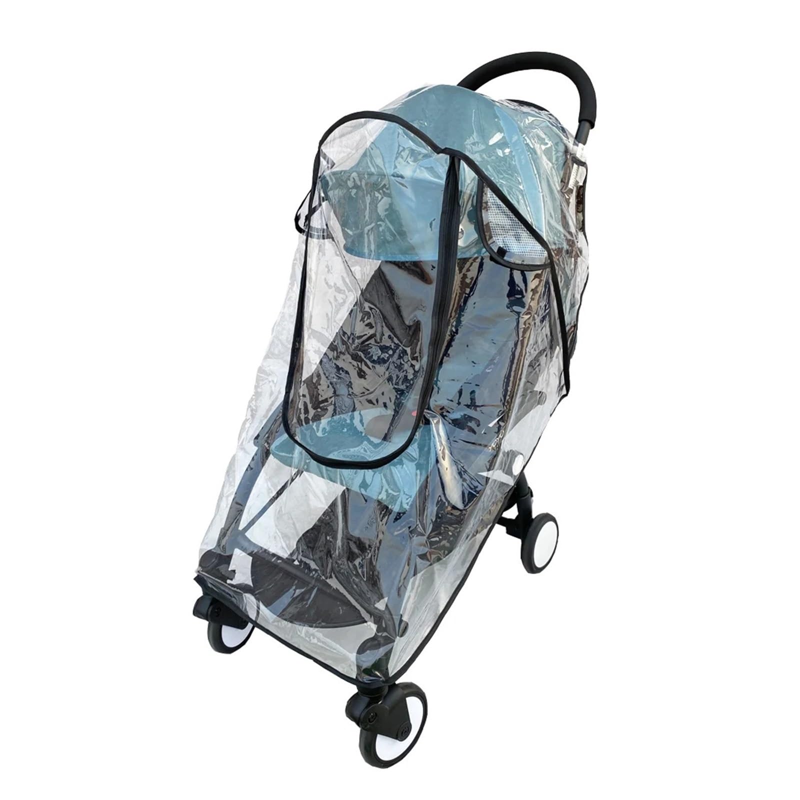 Habillage Pluie pour Poussette Housse de Pluie imperméable for Poussette en matériau EVA de sécurité